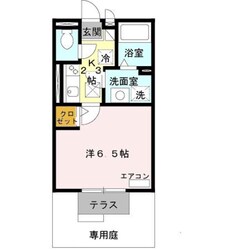 ヴェルドミール栄根の物件間取画像